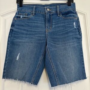 OLD NAVY 9 in inseam denim shorts